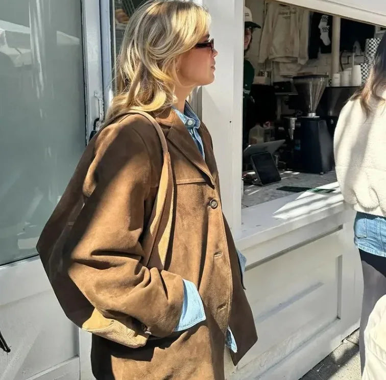 Autumn Winter Jacket Long Sleeve Short Coat Overcoat