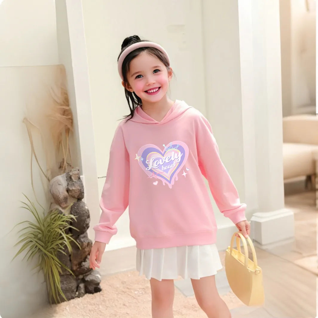 Petal Butterfly Spring Autumn Soft Cotton Hoodies