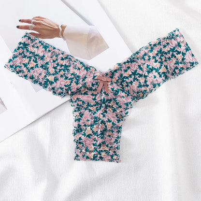 ruffles Underwear Invisible Seamless  G-String Lingerie