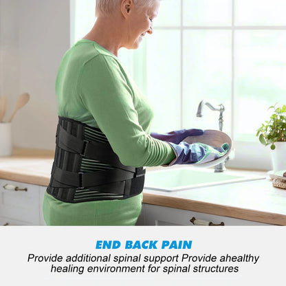 Double Pull Back Lumbar Support Belt