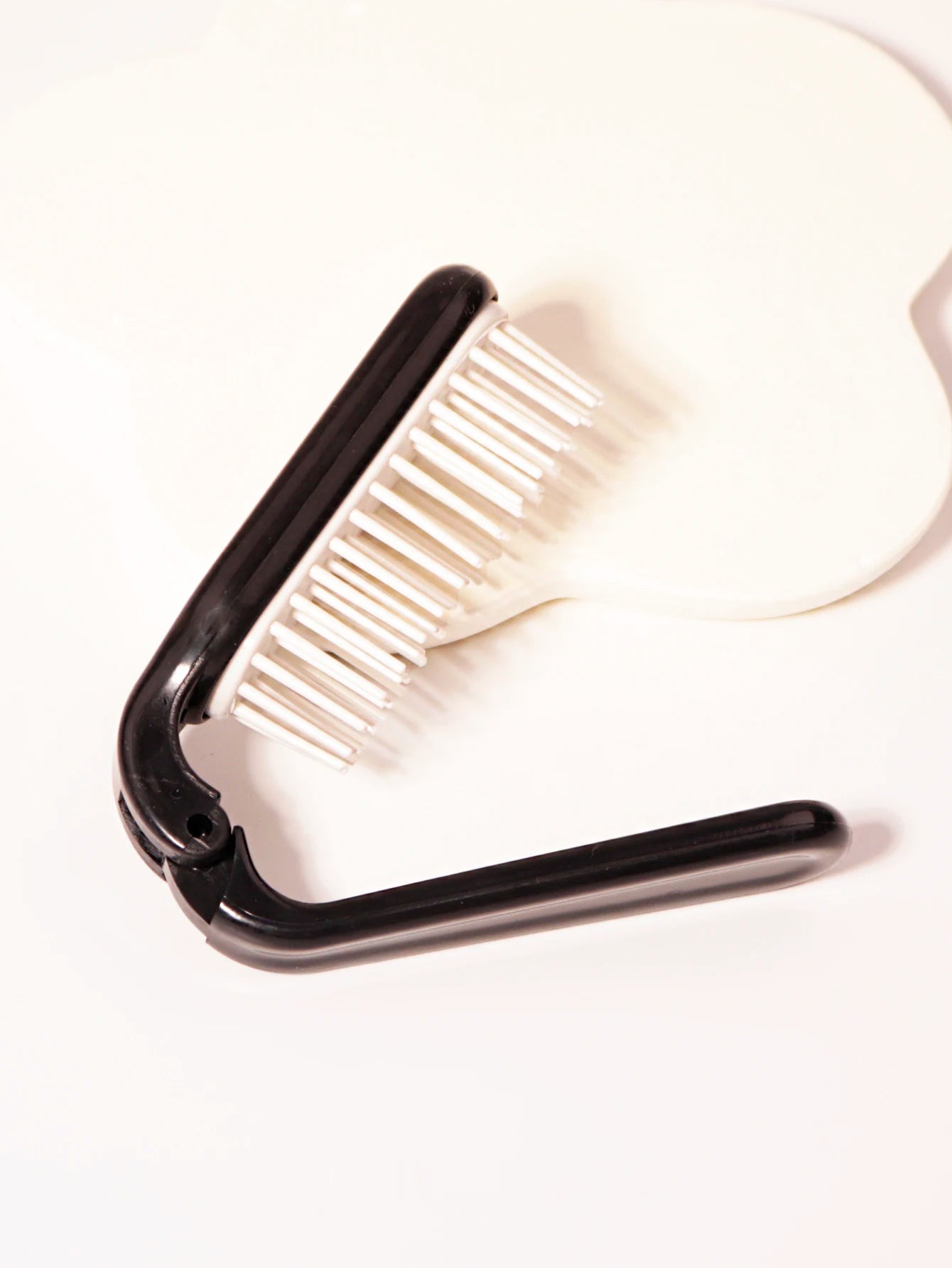 Foldable portable hair comb head hair wigs