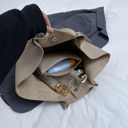 DANA PU Leather Capacity Shopper Handbags