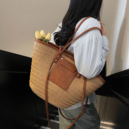 Forest Straw Bag