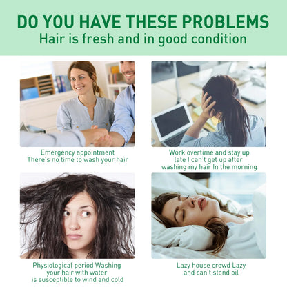 Laca para el cabello esponjosa con control de grasa