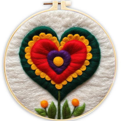 مجموعة جاتيزتوري للمبتدئين في اللباد بالإبرة الصوفية، مجموعة رسم بالصوف بنفسك
