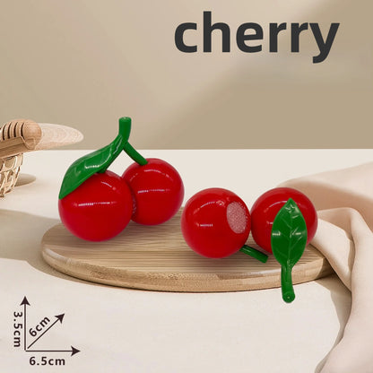 Simulated Kitchen Cutting Cookware Simulated Fruits Cutting Toys Set