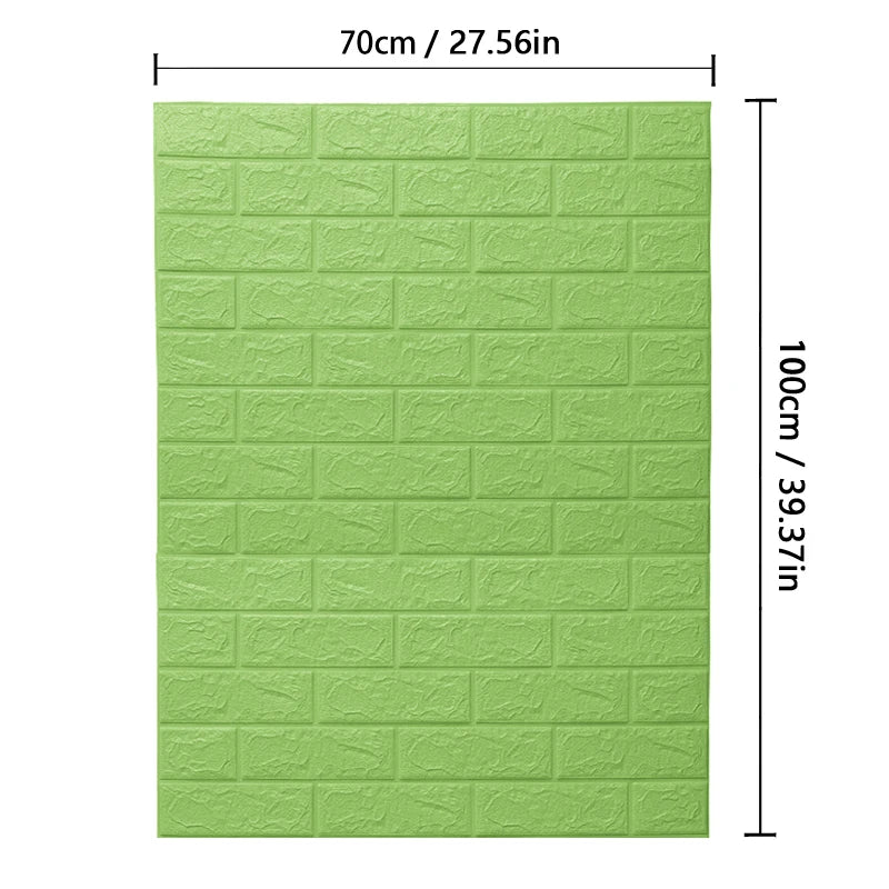 70cm High quality DIY 3D Wallpaper Moisture