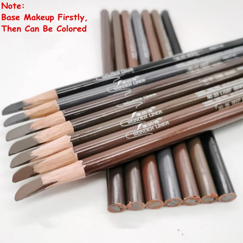 Hard Eyebrow Pencil Long-lasting Square Core Eyebrow Pencil Definer