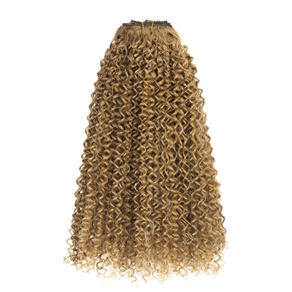 26inch Synthetic Jerry Curly Clip In Hair Extension