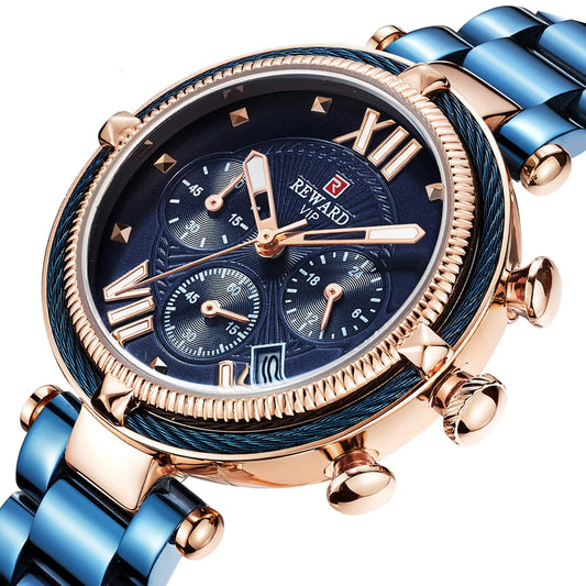 Chronograph Luxury Casual Waterproof Watches