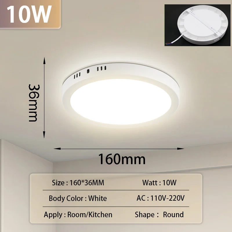 Led Ceiling Lamp Ultra Thin Panel Led Light