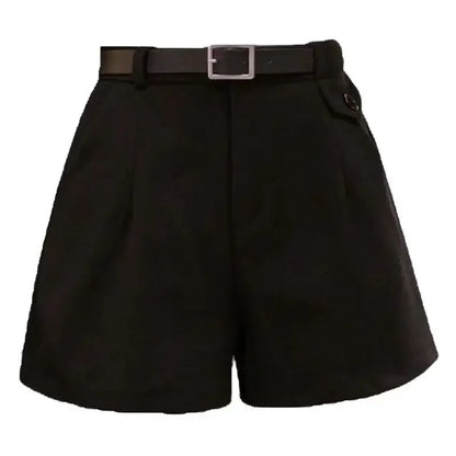 Woolen Loose High-Waisted Thick Boots Pants