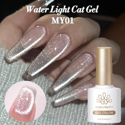 10ml Brown Purple Black Red Cat Magnetic Gel Polish Manicure Soak Off