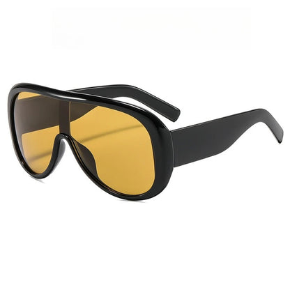 Retro Oversized Pilot Big Frame Sunglasses