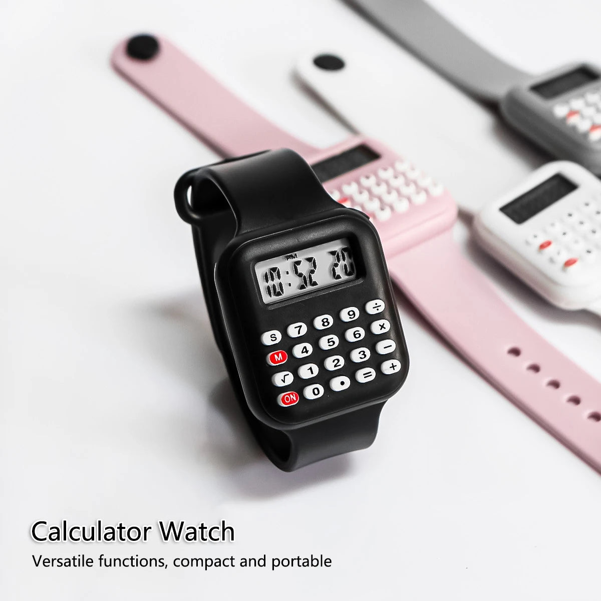 Rubber Strap Children Digital Kids Watch