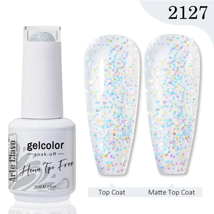 Red Brown Color Gel Nail Polish