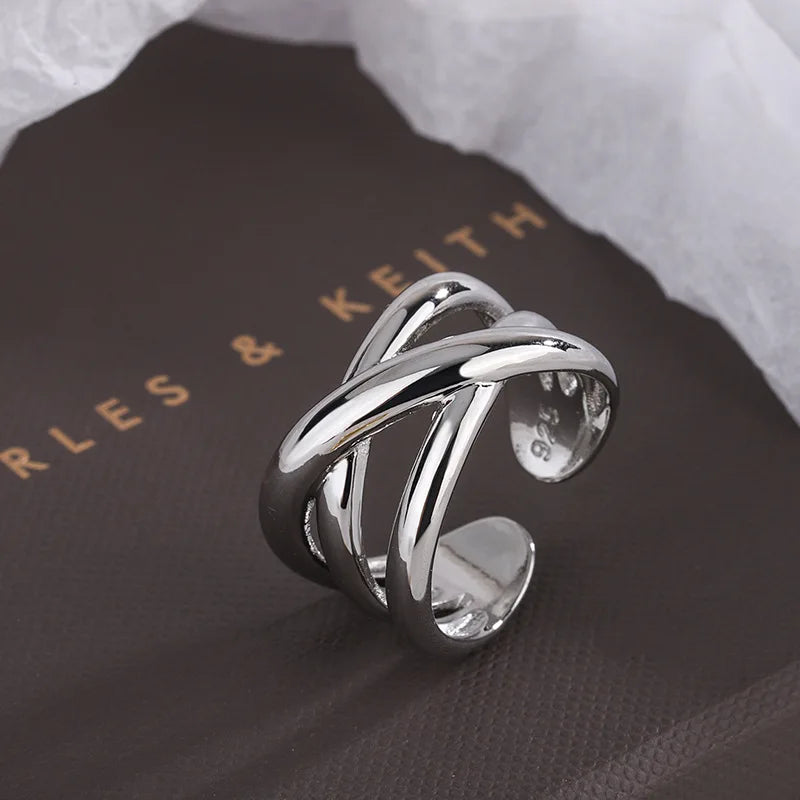 DANA 925 Silver Open Finger Ring