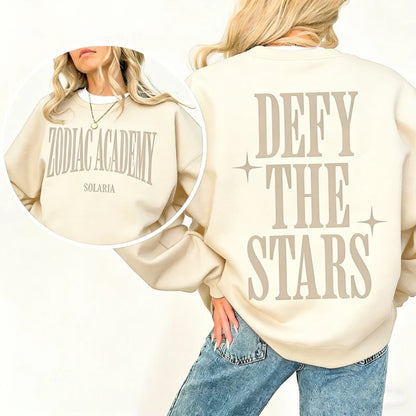Solaria Sweater Licensed Zodiac Academy Merch Bookish Winter Sweatshirt Hoodies
