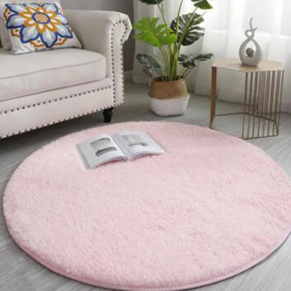 1pc home Rugs Large Shaggy Rug Round Mat