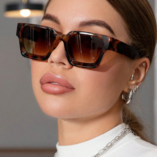 Vintage Small Square Unisex Sunglasses