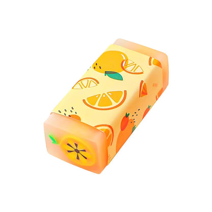 3pcs/lot Cartoon Creative Fruit Eraser Pupils Exam Pencil Eraser