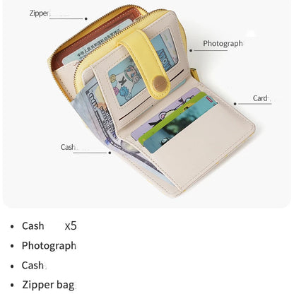 Japanese Cat Card Holder Wallets