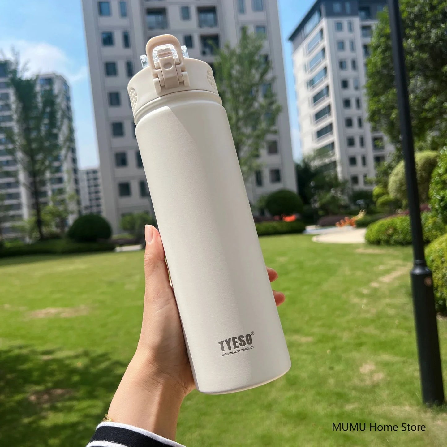 TYESO 600/750ML Stainless Steel Thermo Water Bottles