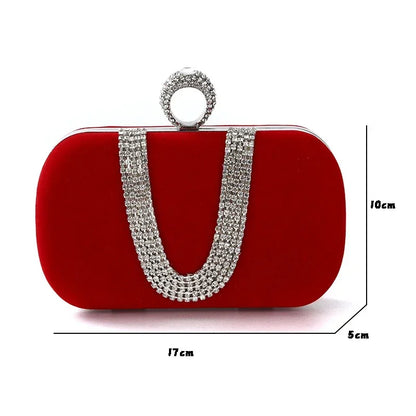 Luxury Diamond Luxury Clutch Chain Shoulder Bag Handbags