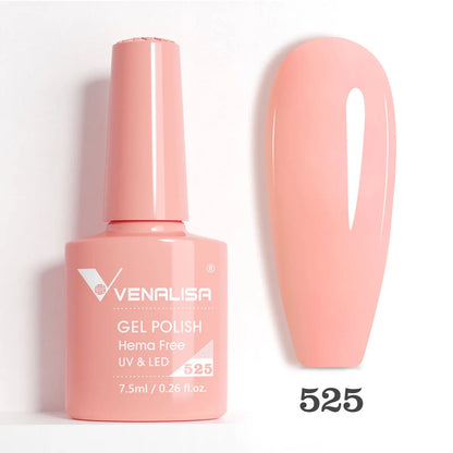 Full Coverage Beautiful Semi Permanent Soak Off UV LED Gel Nail Polish