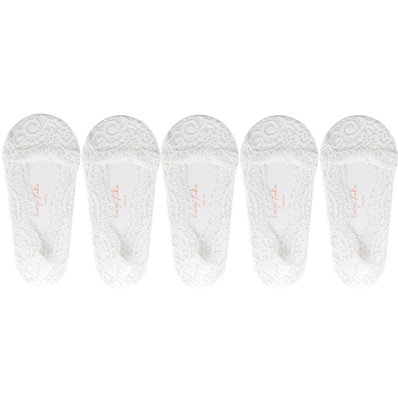 5 Pairs/Lot Ankle Short Thin Cotton Socks Set
