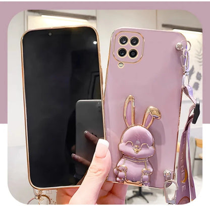 Crossbody Lanyard Rabbit luggage bracket Plating Cover