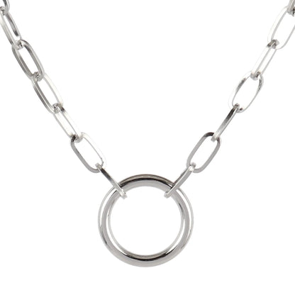 316L Stainless Steel Choker Heart Clavicle Chain Necklaces