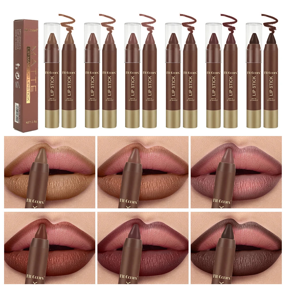 FIT COLORS Matte Soft Mist Lip Liner Lipsticks