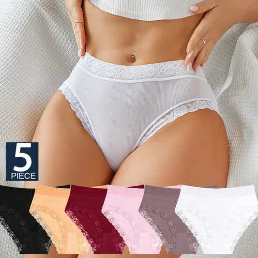 Plus Size Sexy Briefs Striped Lingerie