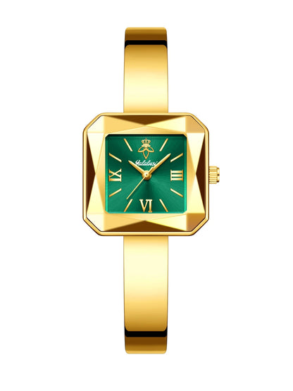 Retro and Affordable Luxury Water-Resistant Quartz Bracelet Watch