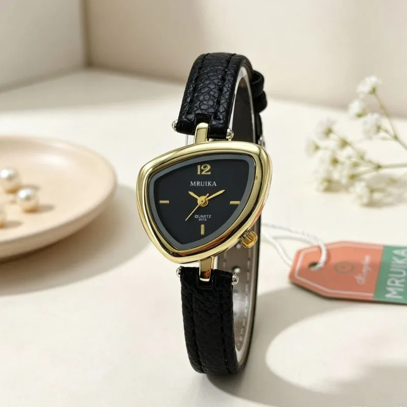 Irregular Triangle Luxury Quartz Watches