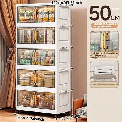 Double-door living room storage cabinet