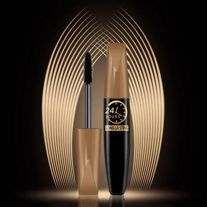 5D Eye Black Mascara Waterproof Lengthens Eyelashes