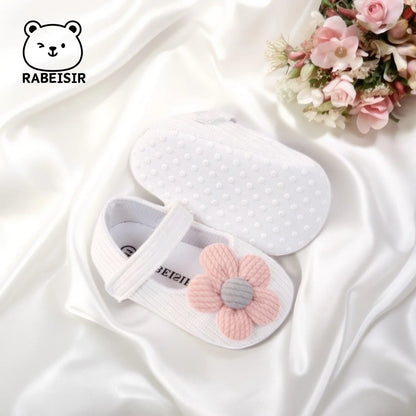 Cute Flower Mary Jane Flat Shoes