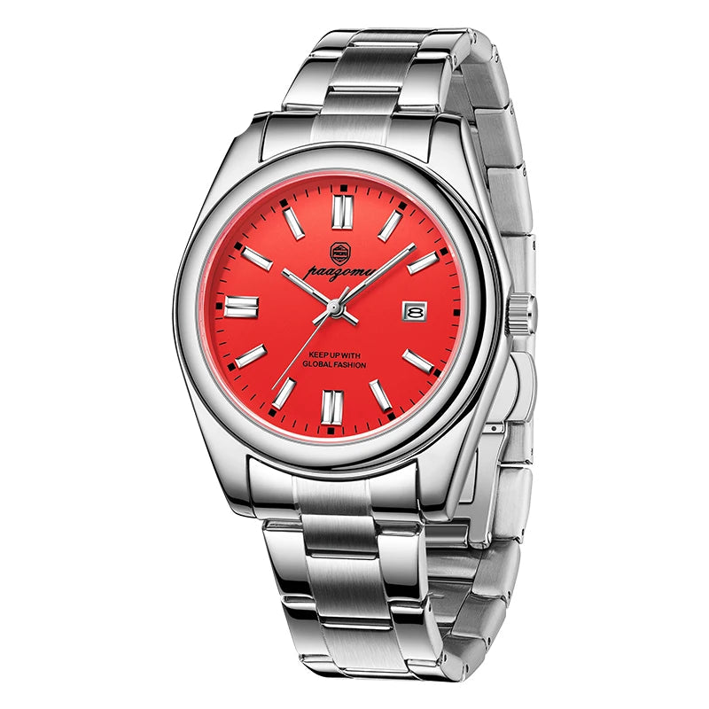 Luxury Waterproof High Quality Casual Stainless Steel Quartz Watches