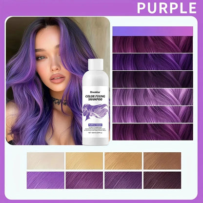 Semi-permanent Hair Color Dye Shampoo Unisex