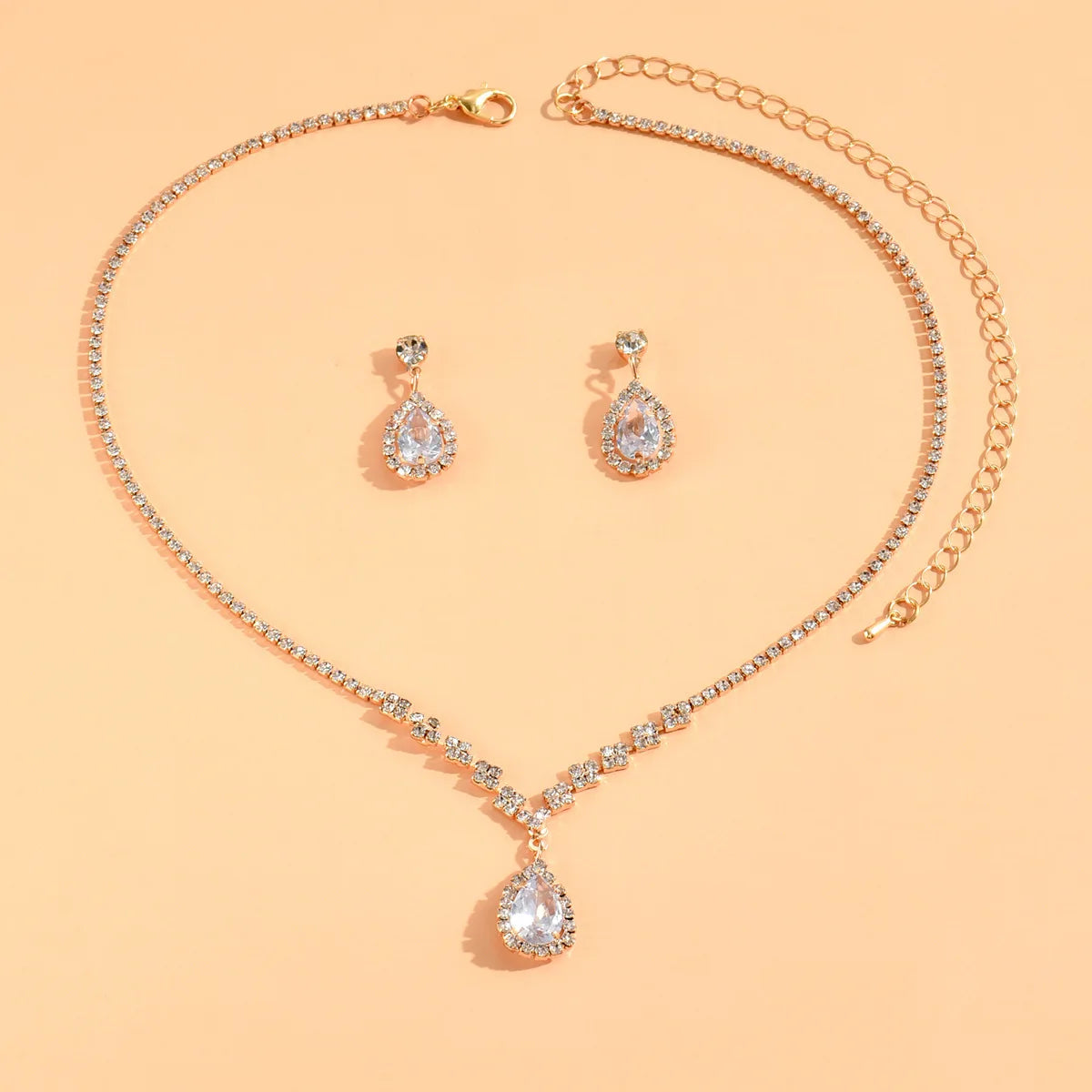 Droplet Necklace Banquet Set