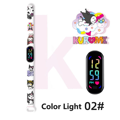 Kuromi Waterproof Digital Watch
