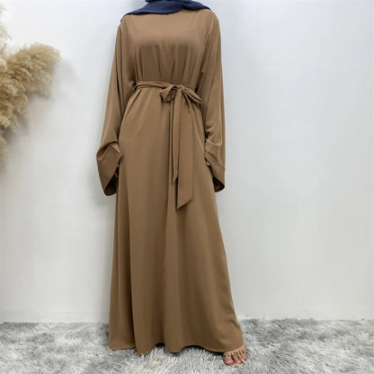 فستان عباية إسلامية طويلة