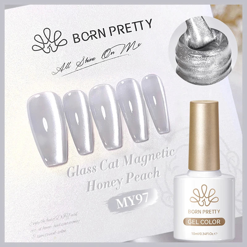 Dark Red Cat Magnetic Gel Nail Polish