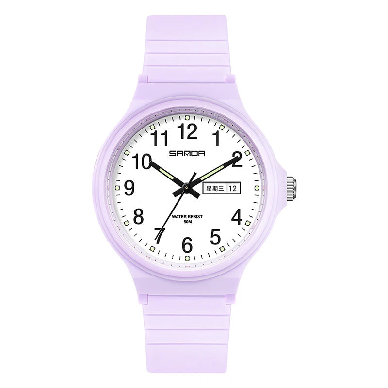 Electronic Quartz Waterproof Wristwatches