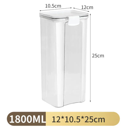 Sealed Jars For Kitchen Storage Box Set