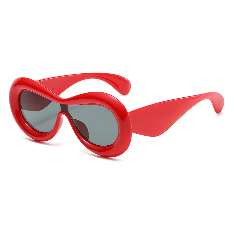 Unique Candy Color Sexy Lip Y2k Punk Hip Hop Sunglasses