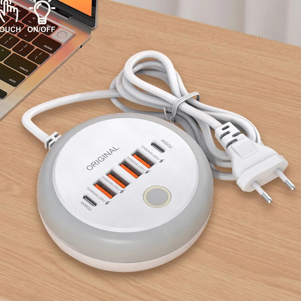 Multi Ports PD Type C Fast Charging Wall Charger