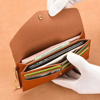 Portable Ins Phone Bags Rectangle PU Leather Phone Bag Wallets